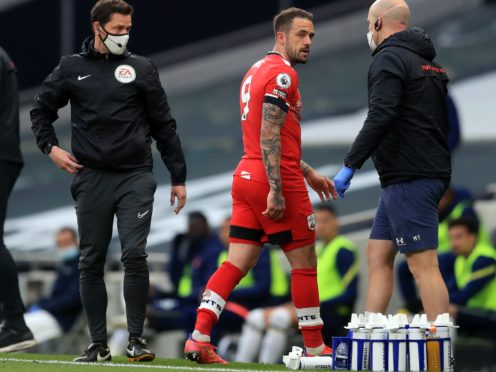 Southampton striker Danny Ings suffered injury in last week’s loss at Tottenham (Adam Davy/PA)