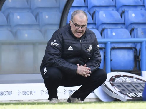 Leeds boss Marcelo Bielsa believes his side is evolving (Peter Powell/PA)