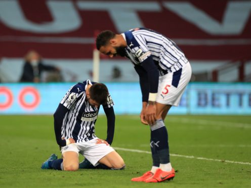 West Brom are close to Premier League relegation (Mike Egerton/PA)