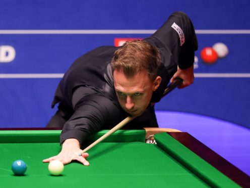 Judd Trump eased into the quarter-finals of the World Championship (George Wood)