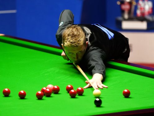 Kyren Wilson was in fine form against Shaun Murphy at the Crucible (Zac Goodwin/PA)