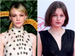 Carey Mulligan and Emma Corrin are among the British hopefuls at the Screen Actors Guild Awards, which have been stripped back due to the pandemic (PA)