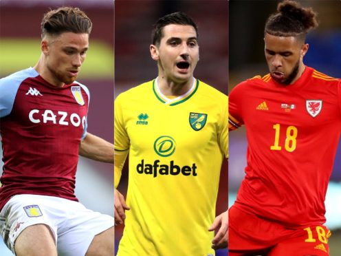 Matty Cash, Kenny McLean and Tyler Roberts could feature at the Euros (PA)