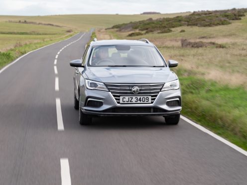 The MG5 feels refined when on the move