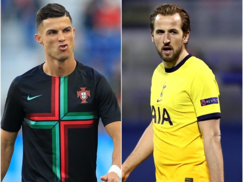 Cristiano Ronaldo and Harry Kane feature in today’s transfer gossip (Mike Egerton/Luka Stanzl/PA)