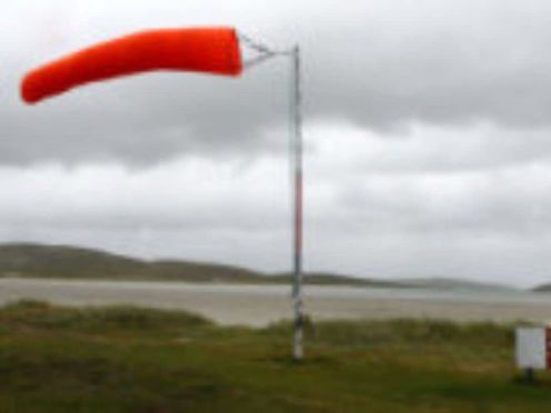 A windsock (Andrew Milligan/PA)
