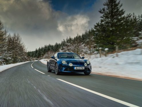 The A110 feels perfectly suited to country roads