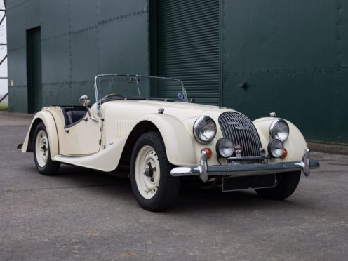 The electric Morgan features a brushless motor and 37kWh battery