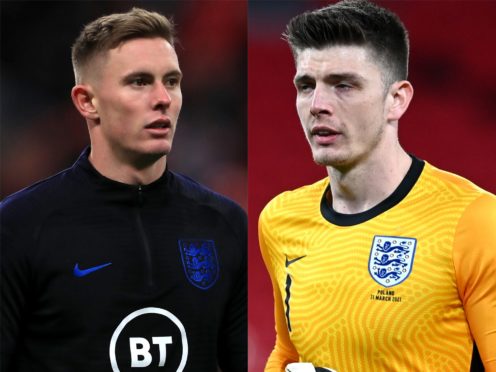 Dean Henderson and Nick Pope (Mike Egerton/PA)