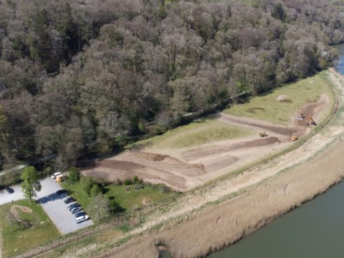 Work is under way to create wetlands at Cotehele (Steve Haywood/National Trust/PA)