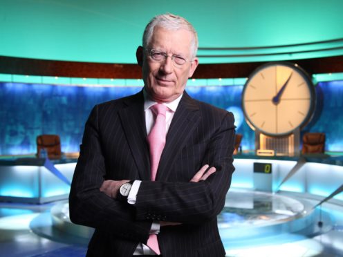 Nick Hewer on Channel 4’s Countdown (Mark Johnston/Channel 4/PA)