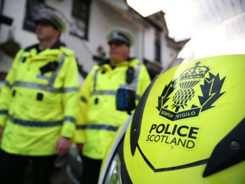 Police Scotland said the man died in hospital (Andrew Milligan/PA)