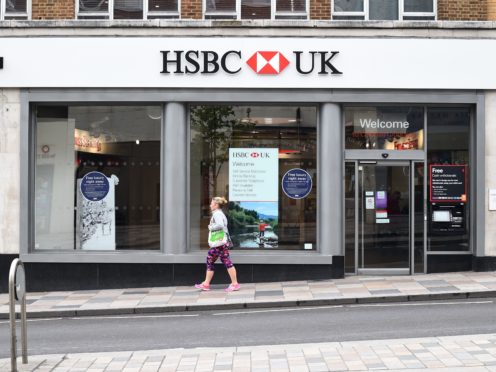 HSBC UK handed out more mortgages in March than in any other month of more than 40 years of offering home loans (KIrsty O’Connor/PA)