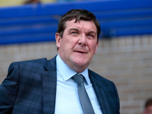 Tommy Wright’s side are back in the danger zone (Graham Stuart/PA)