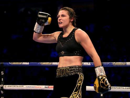 Katie Taylor won a classic on Saturday night (Richard Sellers/PA)
