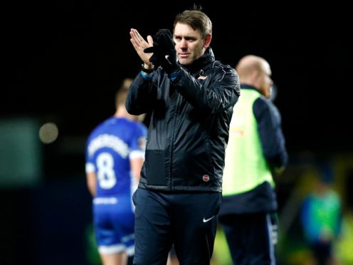 Dave Challinor’s side were winners at home once again (Darren Staples/PA)