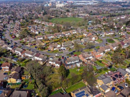 Fewer than a third of electoral wards across England and Wales now have an average house price below £200,000, Savills said (Steve Parsons/PA)