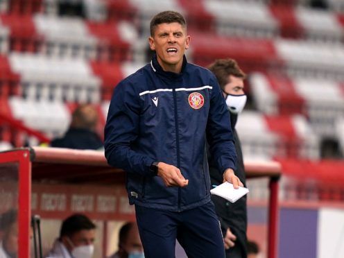 Alex Revell saw his side concede a late equaliser (John Walton/PA)