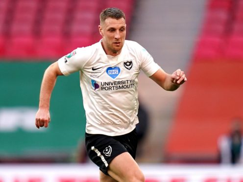 Lee Brown scored twice for Portsmouth (John Walton/PA)