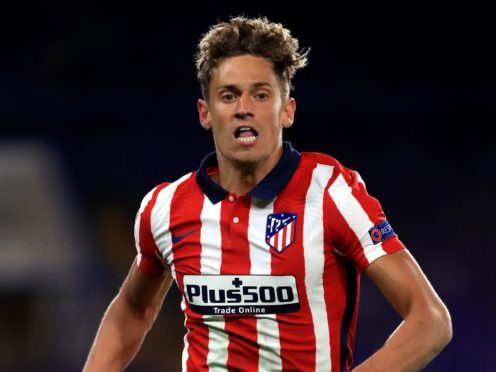 Marcos Llorente was on target for Atletico (Adam Davy/PA)