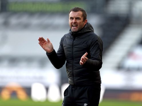 Nathan Jones says Luton must win games like their draw with Middlesbrough to become promotion contenders (Bradley Collyer/PA)
