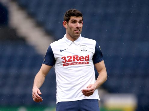 Ched Evans was on target for Preston (Tim Markland/PA)