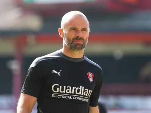 Paul Warne’s Rotherham have taken their survival bid to the final round (Isaac Parkin/PA)