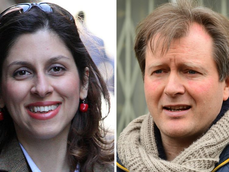 Nazanin Zaghari-Ratcliffe and her husband Richard Ratcliffe (Family Handout/PA)