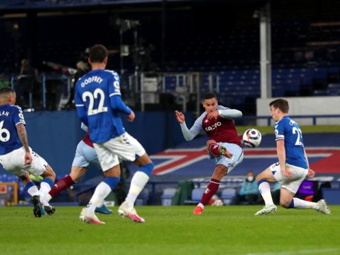 Anwar El Ghazi scores the winner (Peter Byrne/PA)