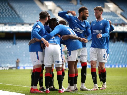 Rangers eased to a 4-1 victory over Old Firm rivals Celtic on Sunday (Jane Barlow/PA)