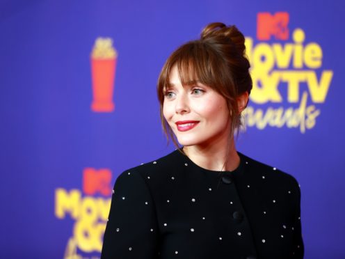 Elizabeth Olsen was among the stars hitting the red carpet for the MTV Movie & TV Awards (Matt Winkelmeyer/2021 MTV Movie and TV Awards/Getty Images for MTV/ViacomCBS)