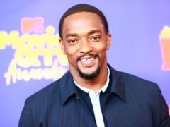 Anthony Mackie was honoured for his portrayal of a black Captain America in The Falcon And The Winter Soldier at the MTV Movie & TV Awards (Matt Winkelmeyer/2021 MTV Movie and TV Awards/Getty Images for MTV/ViacomCBS)