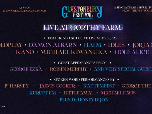 Live at Worthy Farm will be five-hour livestream (Glastonbury)