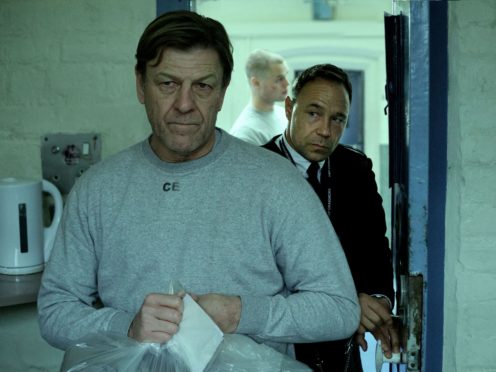 Sean Bean as Mark Cobden and Stephen Graham as Eric McNally in Time (Matt Squire/PA)