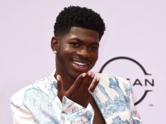 Lil Nas X was among the stars walking the red carpet ahead of the 2021 BET Awards (Jordan Strauss/Invision/AP)