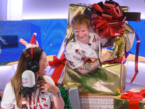 Ed Sheeran surprises nurse Nicky (Capital Breakfast/PA)