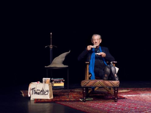 Sir Ian McKellen On Stage (Frederic Aranda/PA)