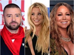 Justin Timberlake has joined celebrities including Mariah Carey in rallying around Britney Spears following her dramatic day in court (PA)
