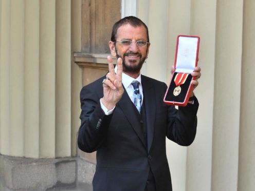 Sir Ringo Starr (John Stillwell/PA)
