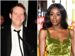 Robert Webb and AJ Odudu are among the celebrities taking to the Strictly dancefloor this year (PA)
