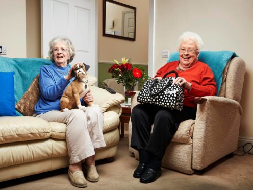 Gogglebox favourites Mary Cook and Marina Wingrove (Channel 4/PA)