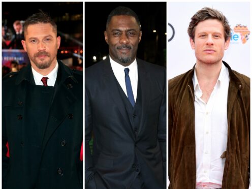 Tom Hardy, Idris Elba, James Norton are among the favourites to be named the new James Bond (Jonathan Brady and Ian West/PA)