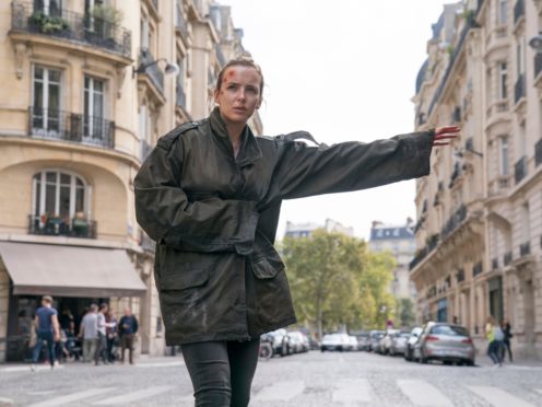 Villanelle, played by Jodie Comer, in season two of Killing Eve (BBC/PA)