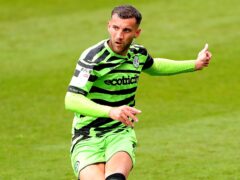 Forest Green defender Baily Cargill has an ankle injury (Tim Markland/PA)