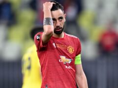 Bruno Fernandes has vowed Manchester United will improve (Rafal Oleksiewicz/PA)