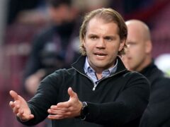 Hearts manager Robbie Neilson (Jane Barlow/PA)