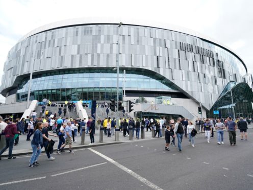 Tottenham’s 63,000-seat stadium has won a major architecture prize (Mike Egerton/PA)