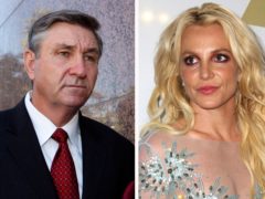 Jamie Spears, left, father of Britney Spears, has overseen his daughter’s estate for 13 years but that could soon be coming to an end (AP Photo/File)