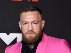Irish UFC star Conor McGregor called Machine Gun Kelly a ‘little vanilla boy rapper’ after the pair reportedly had a scuffle on an awards show red carpet (Evan Agostini/Invision/AP)