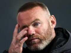 Derby manager Wayne Rooney (Nick Potts/PA)